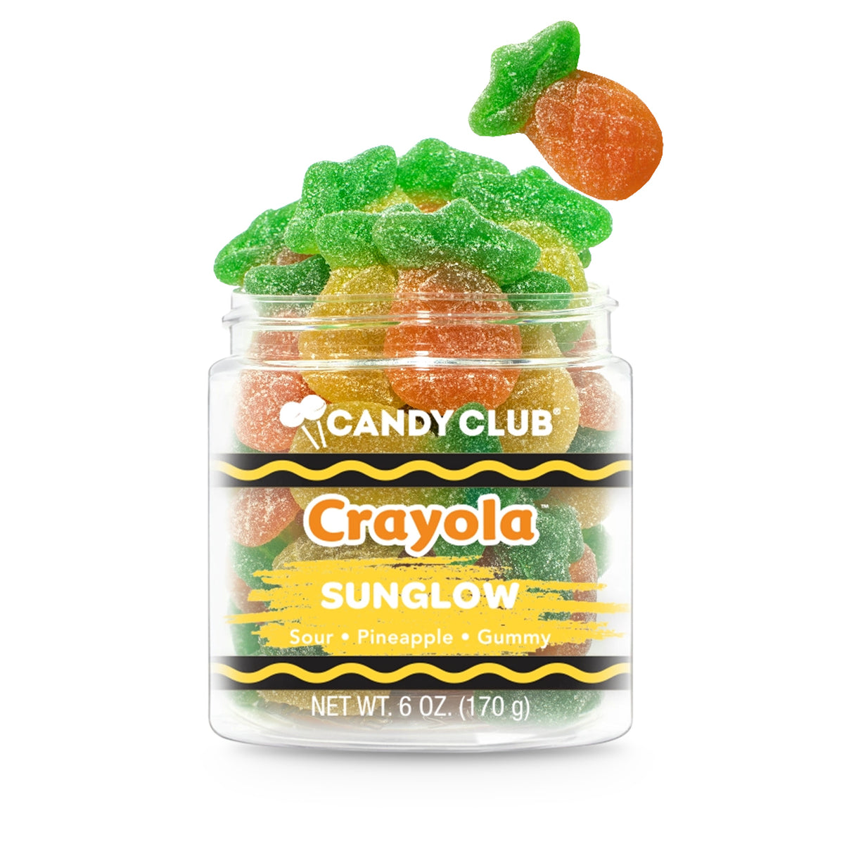 Crayola Sunglow Sour Pineapple Gummy - FINAL SALE