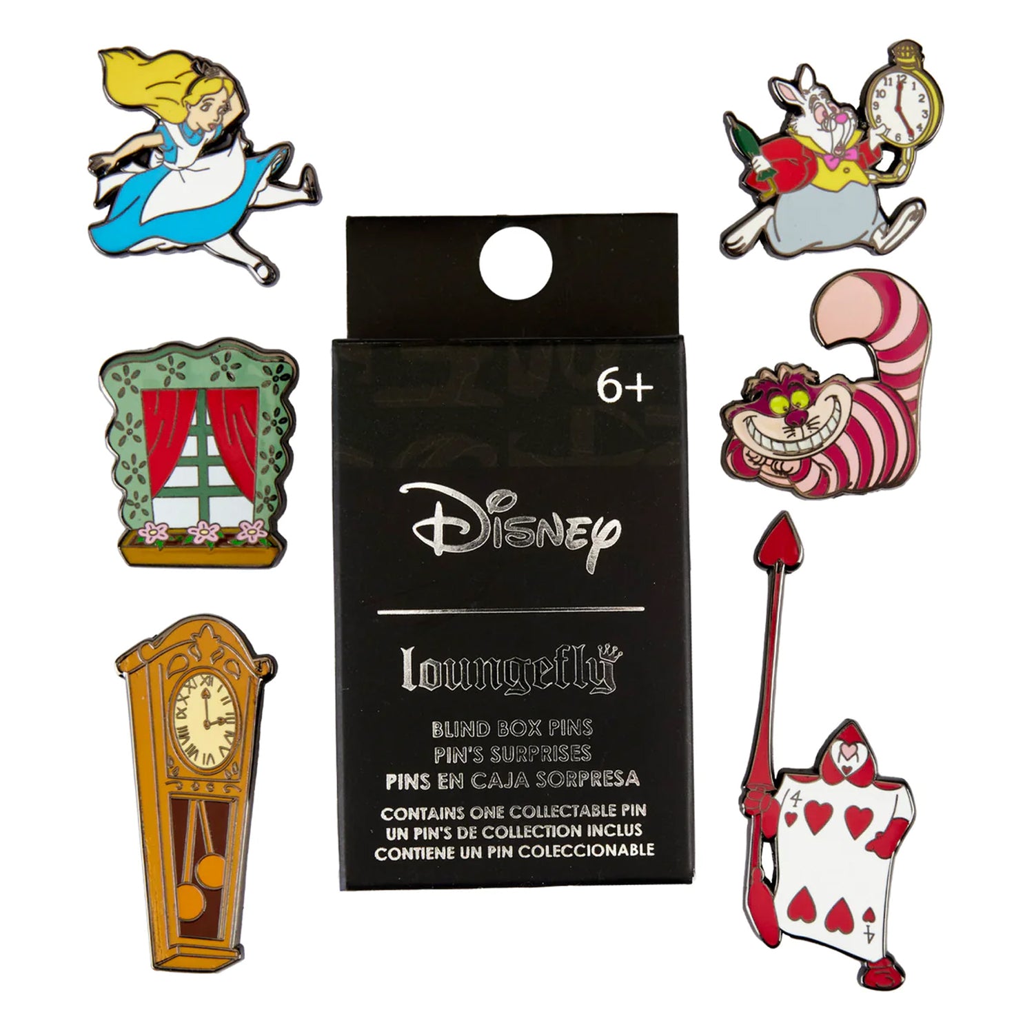 Loungefly Disney Alice in Wonderland Mystery Pin