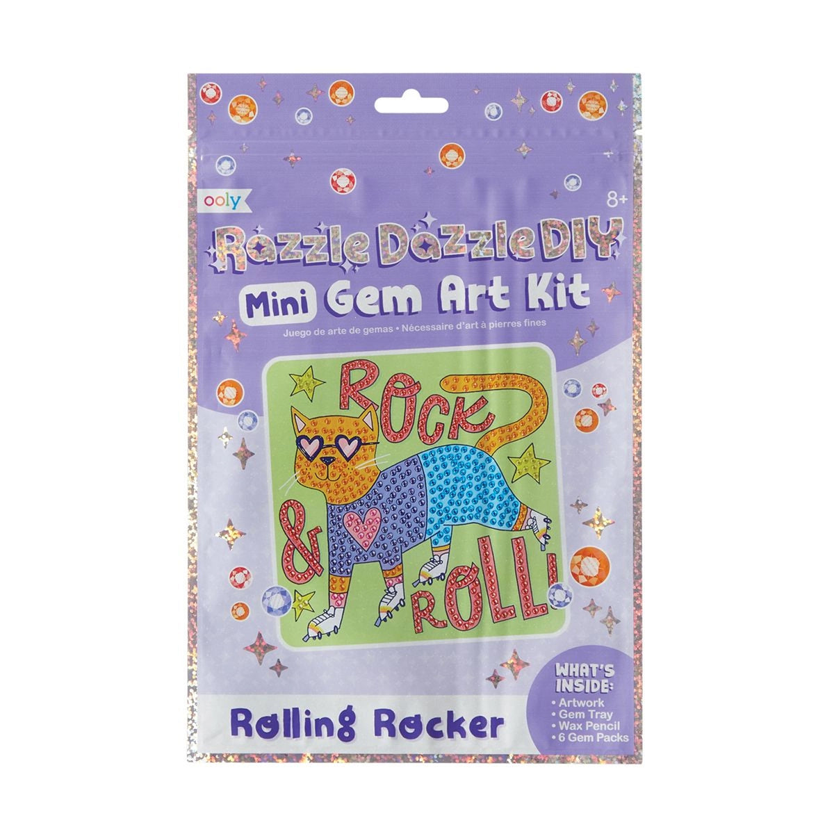 Razzle Dazzle D.I.Y. Mini Gem Art Kit: Rolling Rocker - FINAL SALE