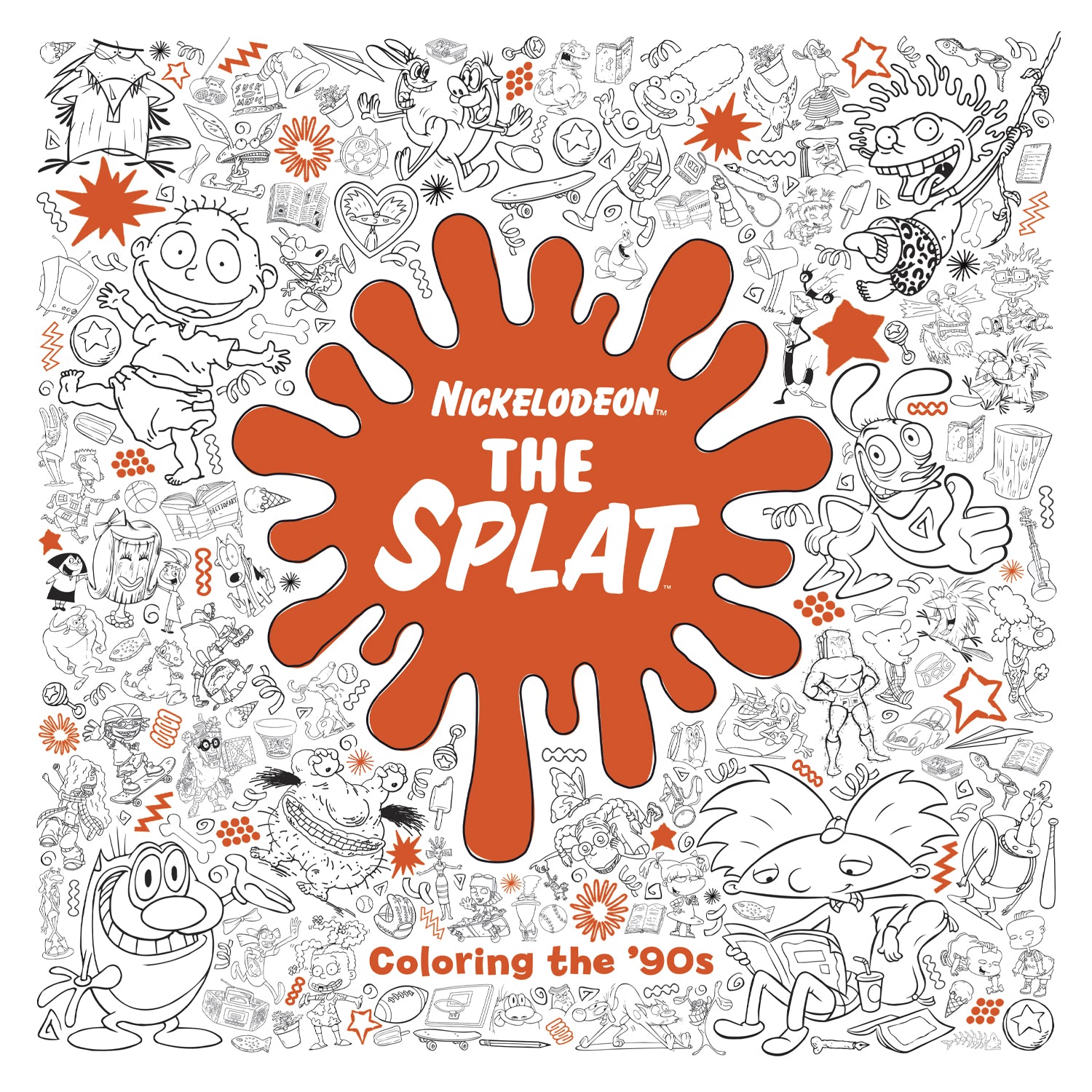 The Splat: Coloring the 90's Nickelodeon