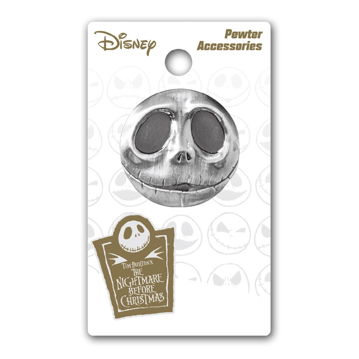 Nightmare Before Christmas Jack Skellington Deluxe Collectible Pin