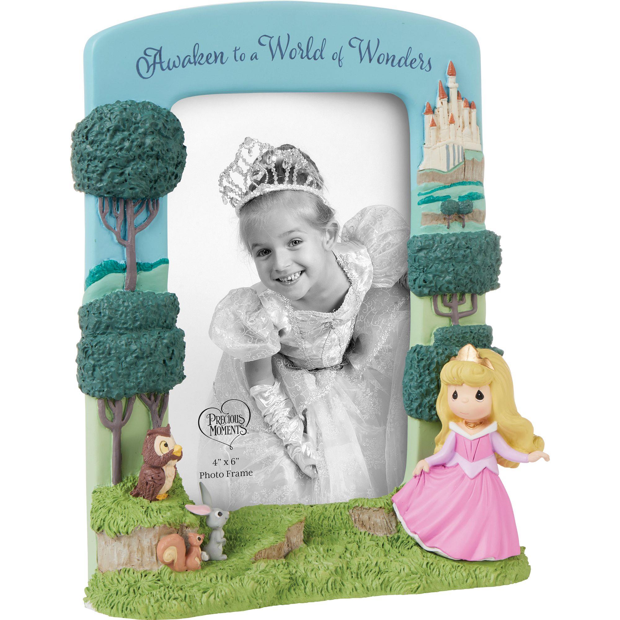 Disney Aurora Precious Moments Sculpted Photo Frame