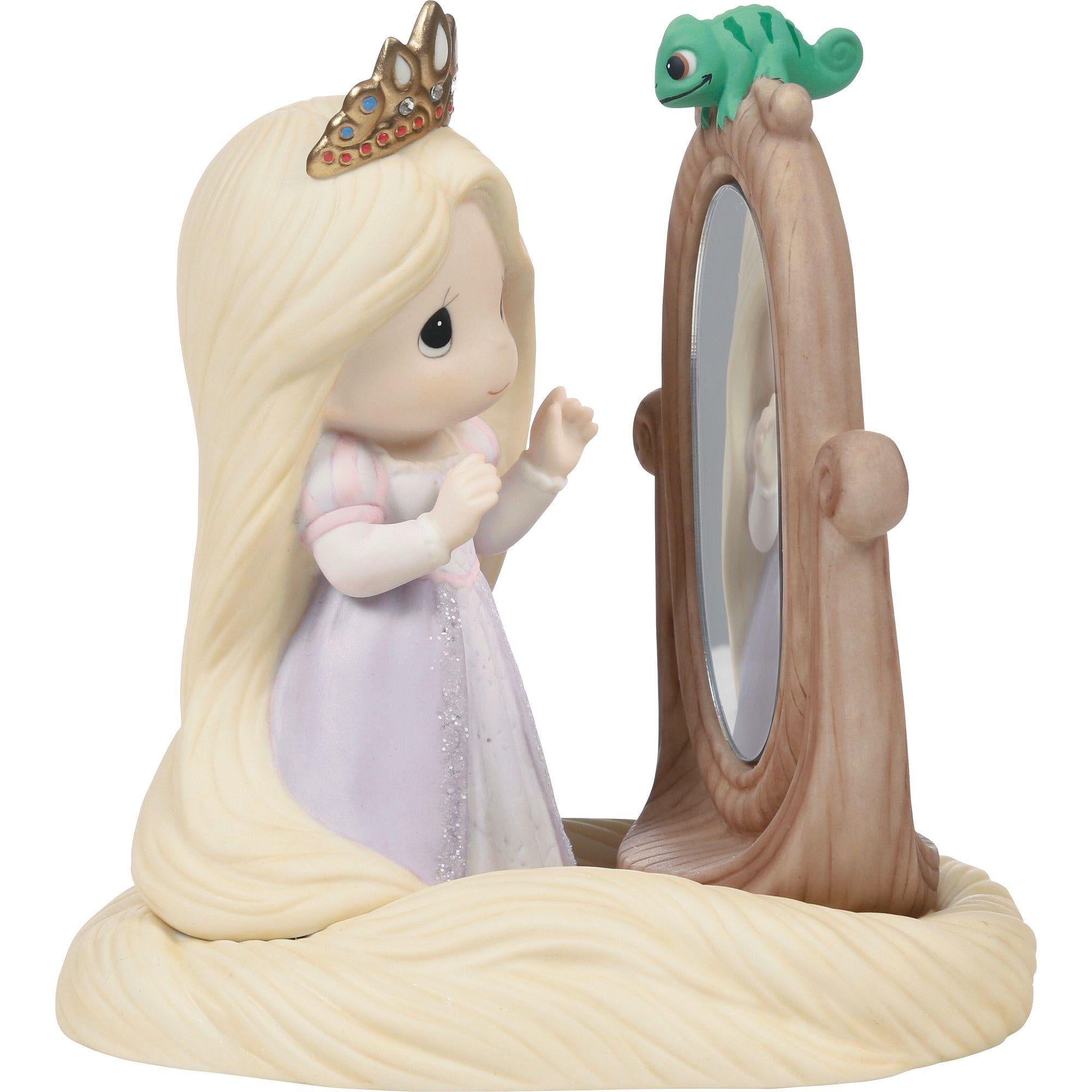 Disney Tangled Rapunzel and Pascal Precious Moments Figurine