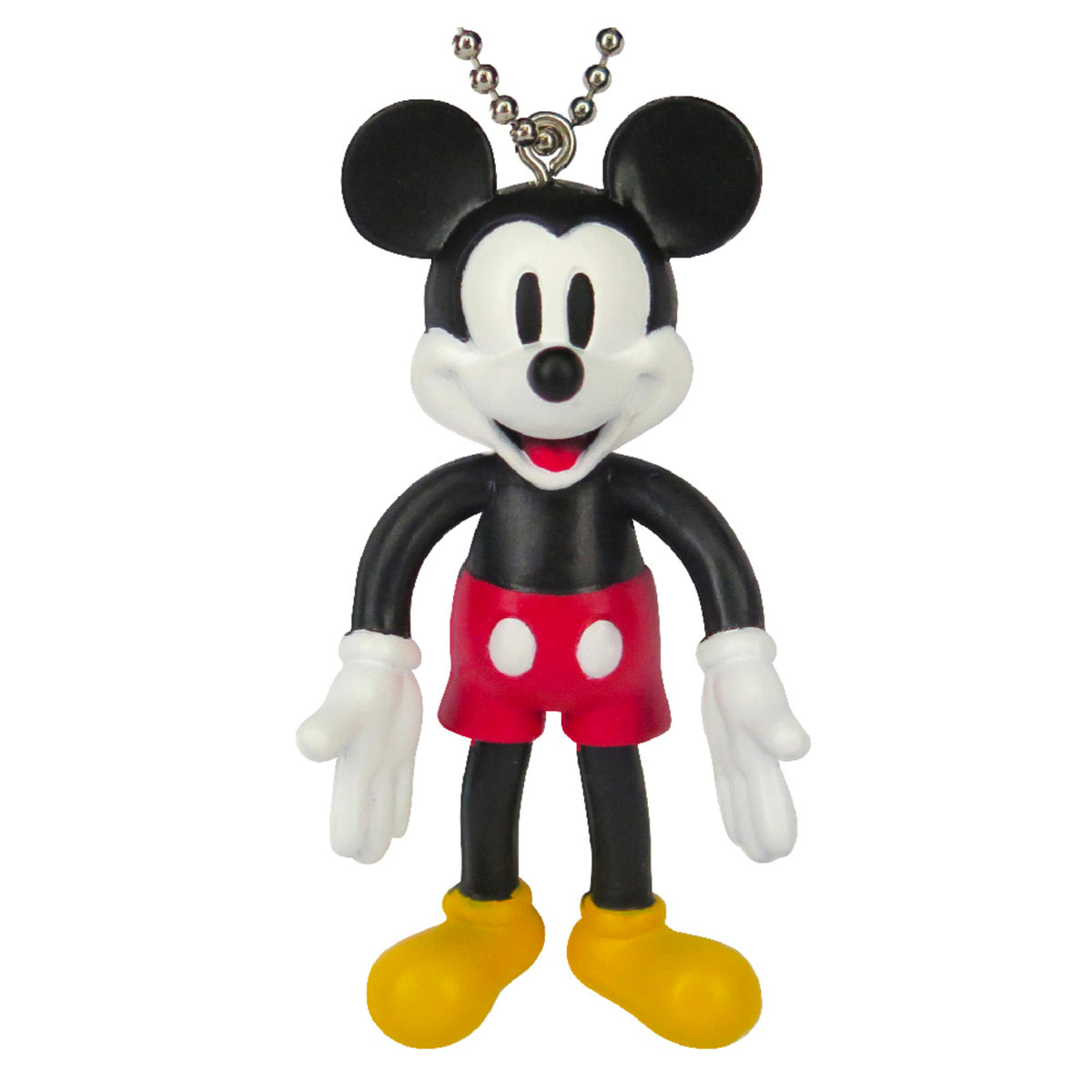 Retro Mickey Mouse Bendable PVC Key Ring