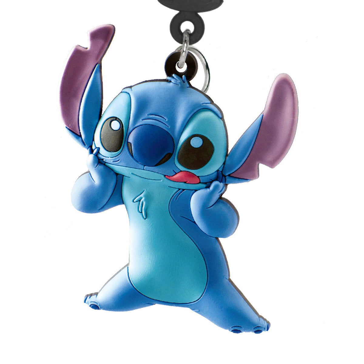 Disney Stitch Collectible Soft Touch Bag Clip/Luggage Charm