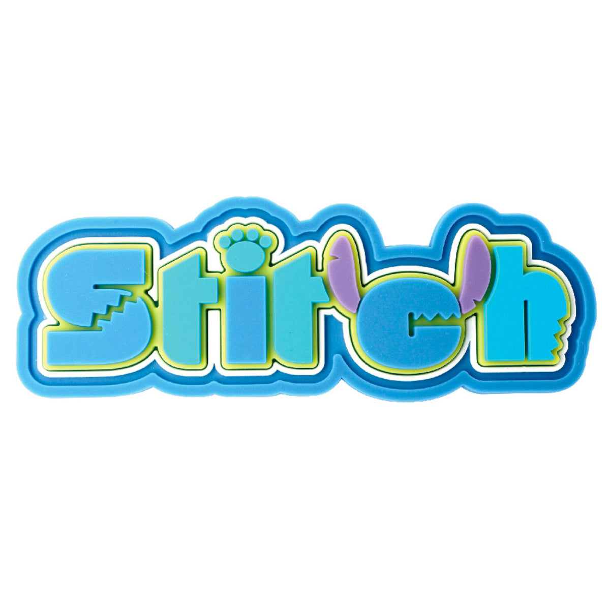 Stitch Logo Soft Touch PVC Magnet