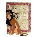 Disney The Lion King Codex Series Scar Jumbo Collectible Pin