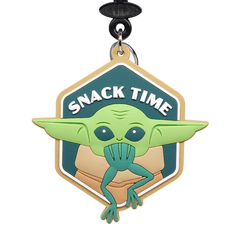 Star Wars The Mandalorian Baby Yoda Grogu Collectible Soft Touch Bag Clip/Luggage Charm