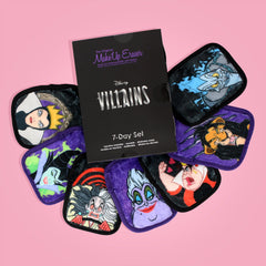 Disney Villains 7 Piece Makeup Eraser Set