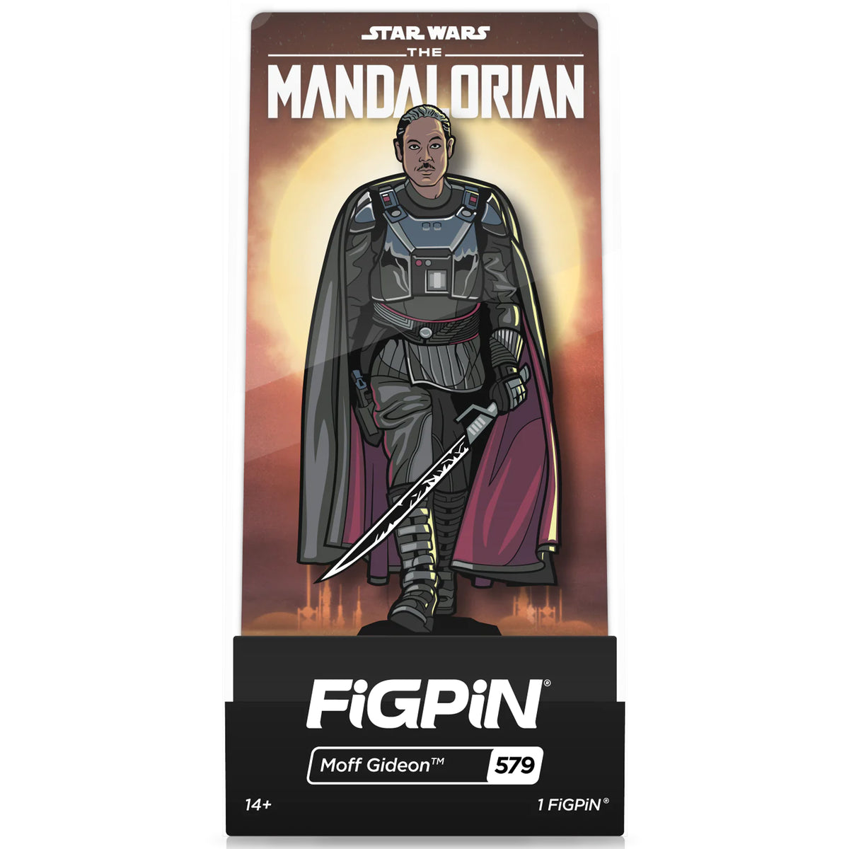 Star Wars The Mandalorian Moff Gideon 3&quot; Collectible Pin #579