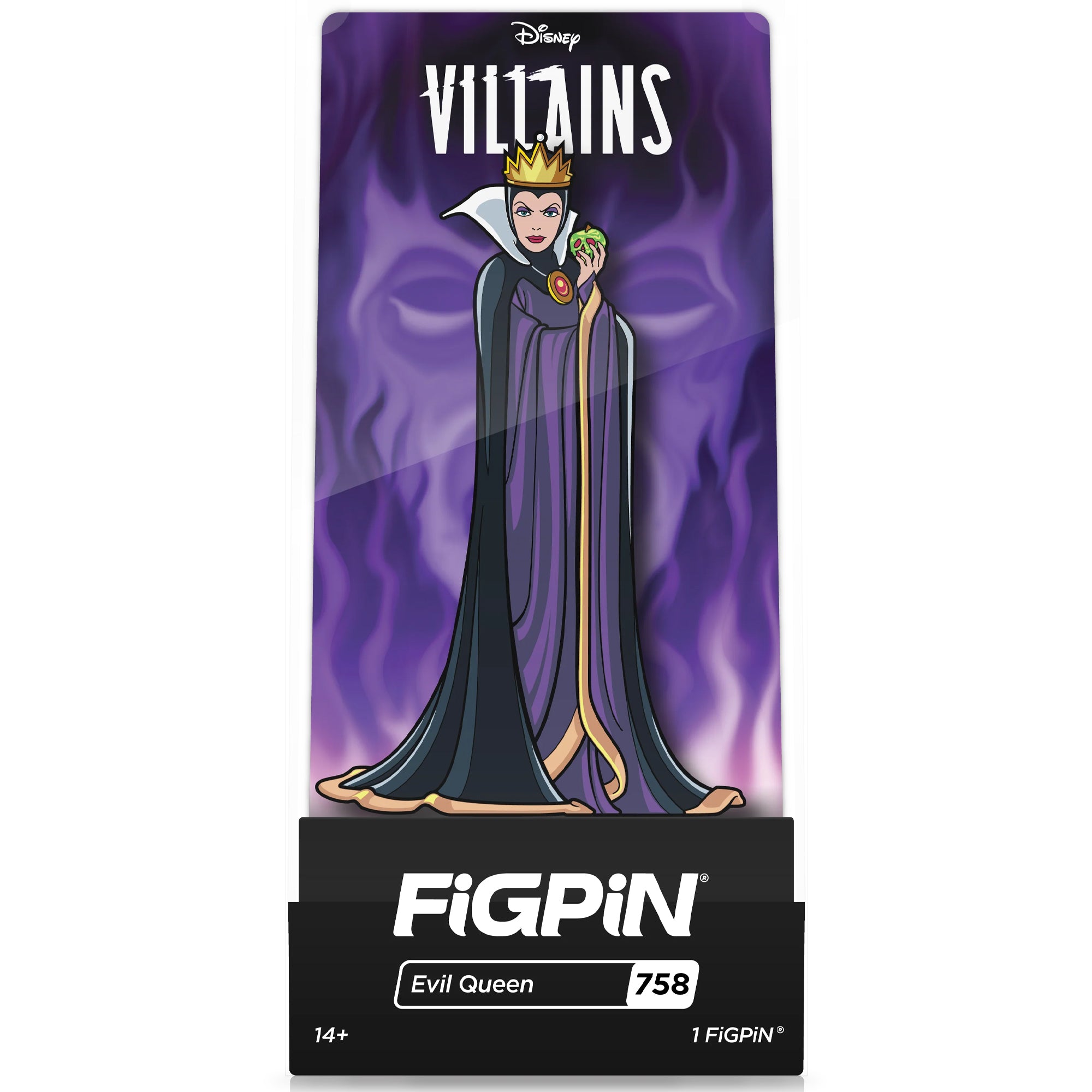 Disney Villains Evil Queen 3" Collectible Pin #758