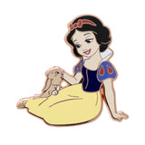 Disney Princess Snow White and the Seven Dwarfs with Rabbit Collectible Trading Pin