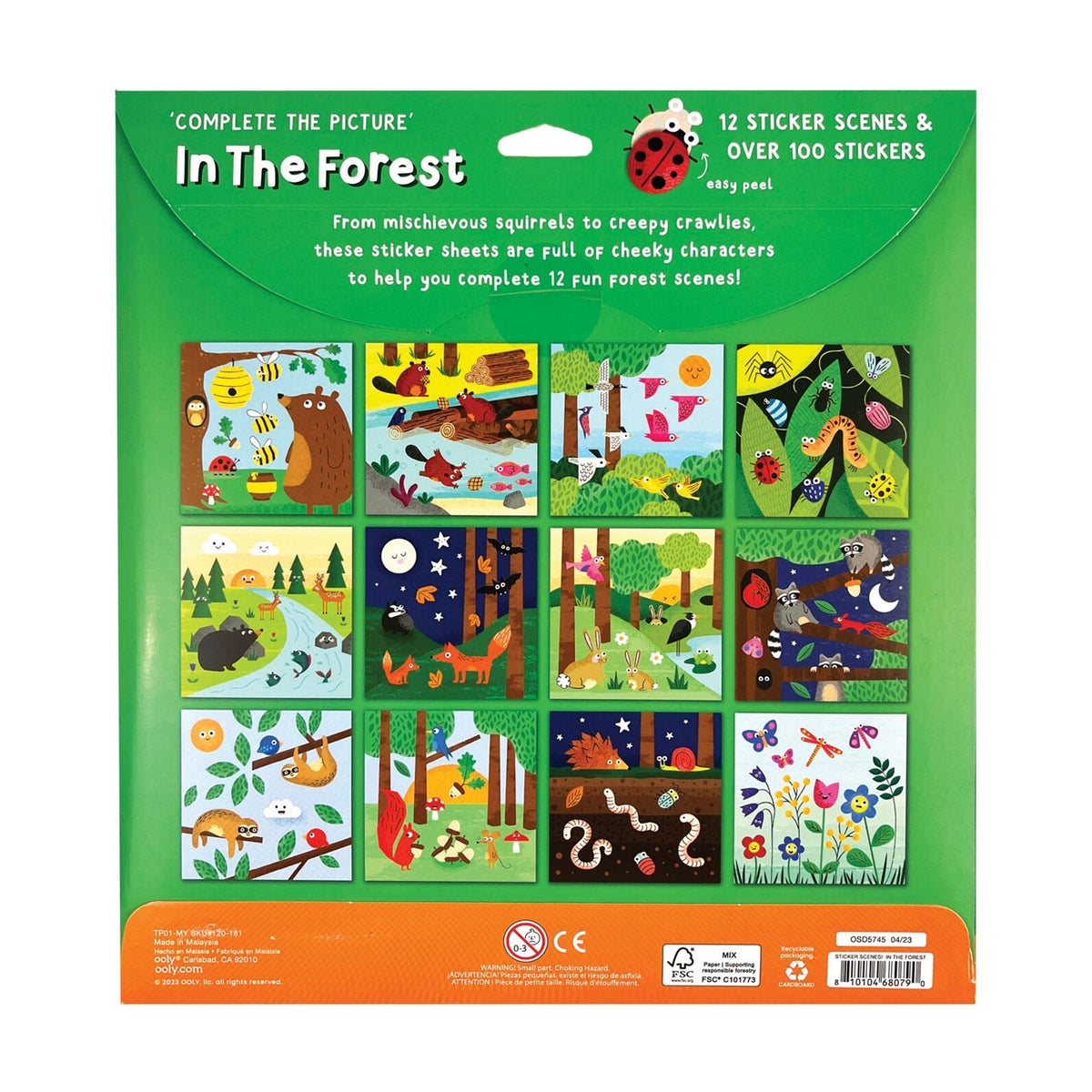 Sticker Scenes! - in the Forest