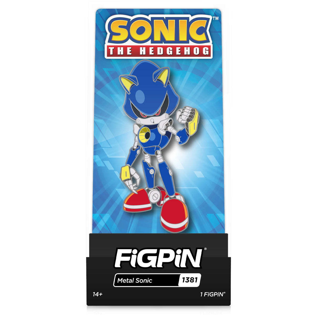 Sonic the Hedgehog Metal Sonic Limited Edition 3&quot; Collectible Pin #1381