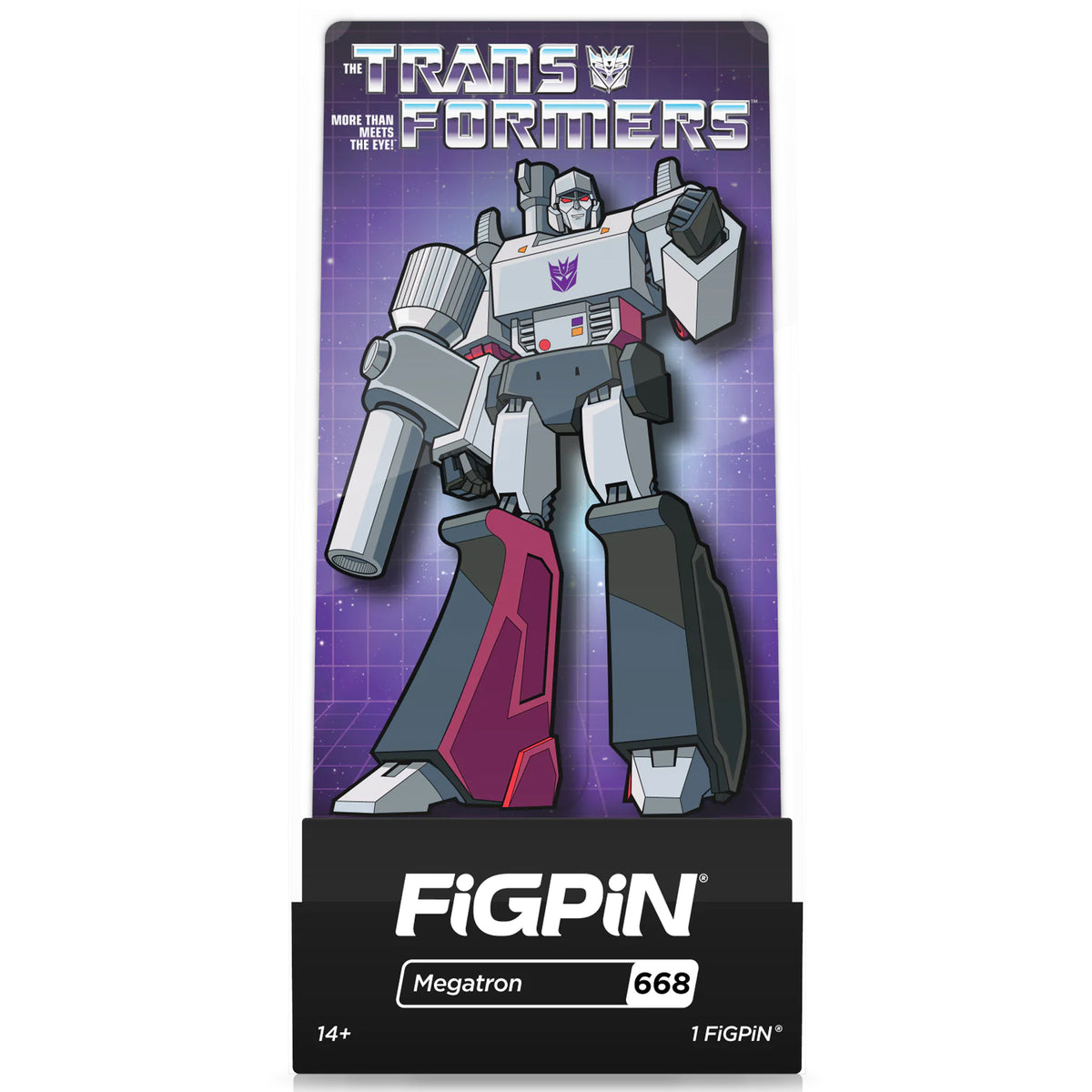 Transformers Megatron 3&quot; Collectible Pin #668