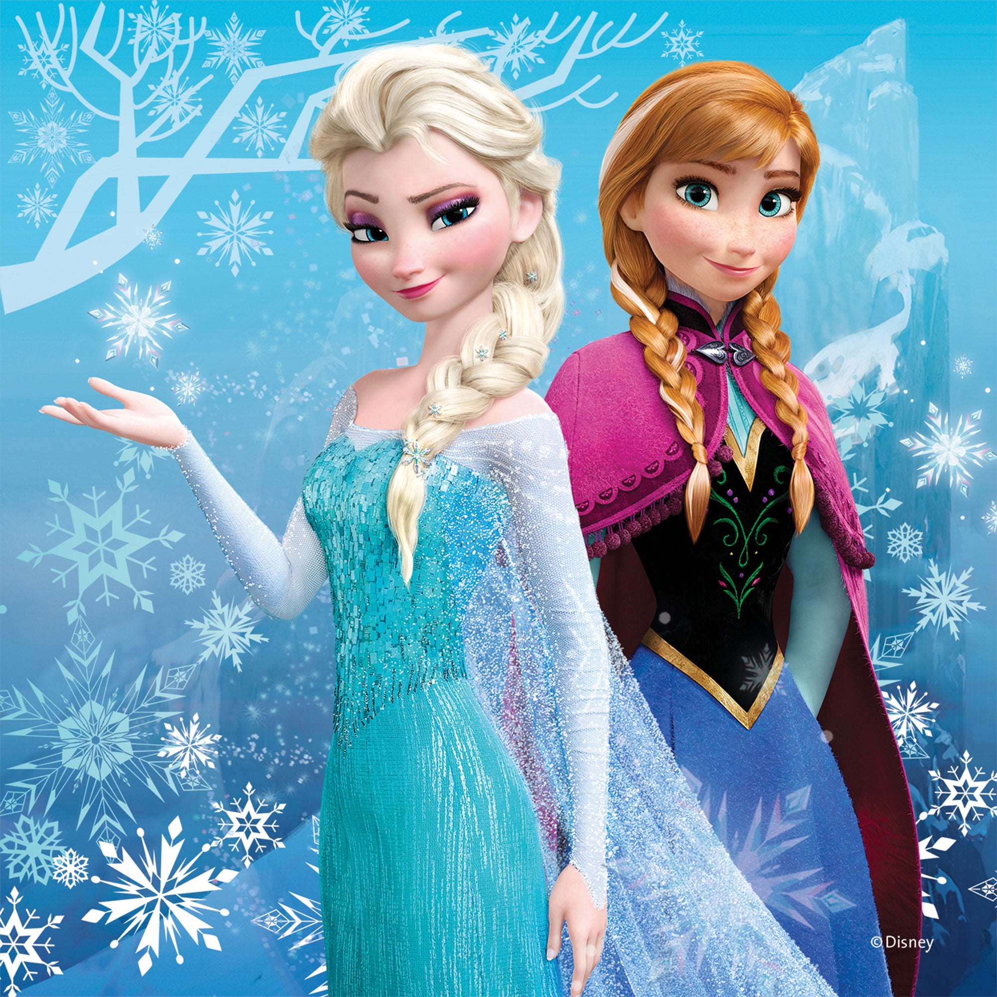 Disney Frozen Adventures 3 Pack Puzzle Set
