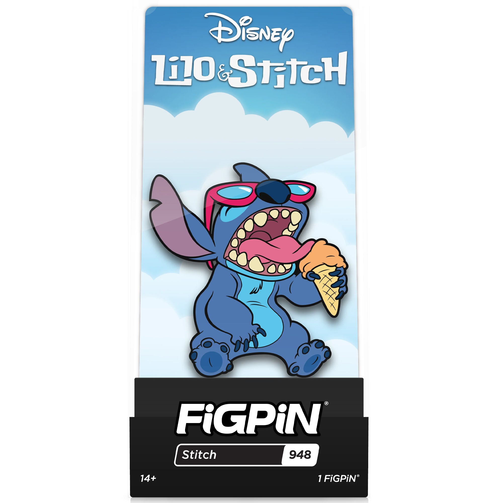 Disney Lilo and Stitch Stitch 3" Collectible Pin #948