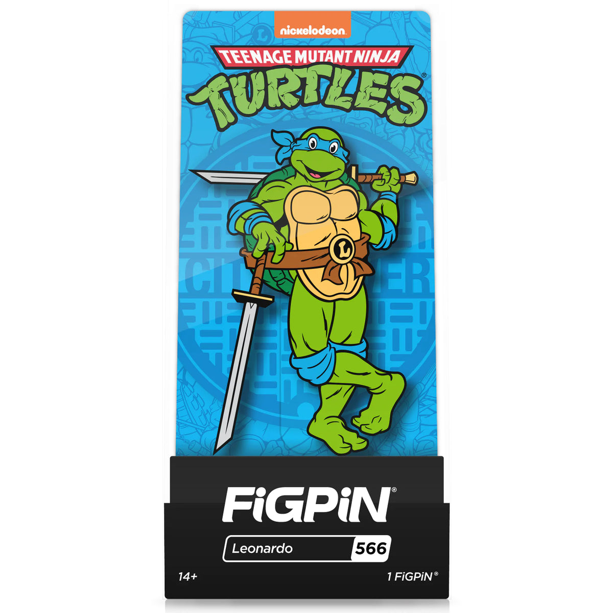 Teenage Mutant Ninja Turtles Leonardo 3&quot; Collectible Pin #566