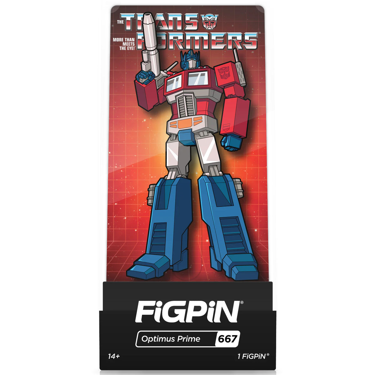 Transformers Optimus Prime 3&quot; Collectible Pin #667