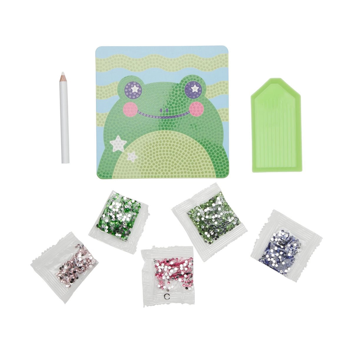 Razzle Dazzle D.I.Y. Mini Gem Art Kit - Funny Frog
