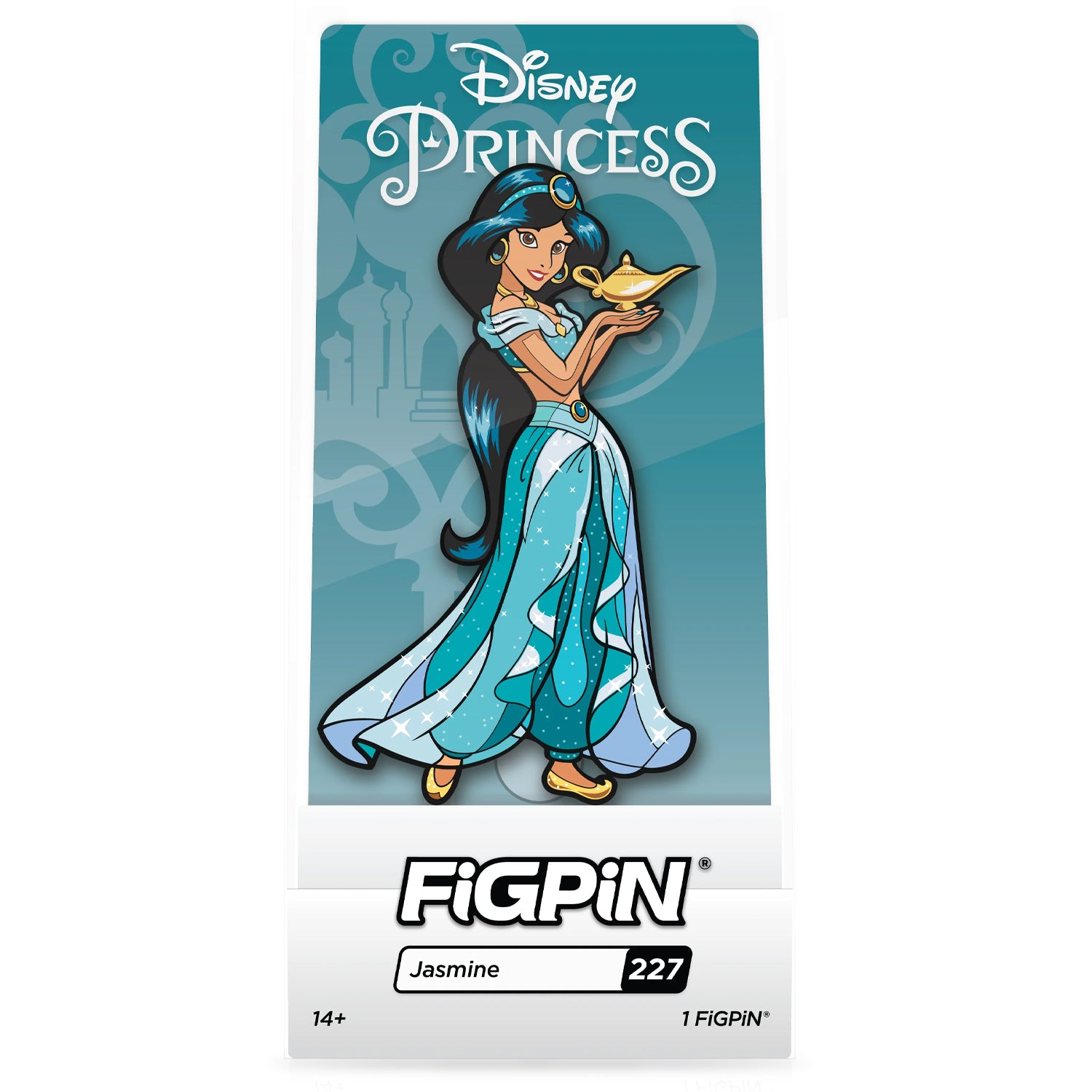 Disney Princess Jasmine 3" Collectible Pin #227