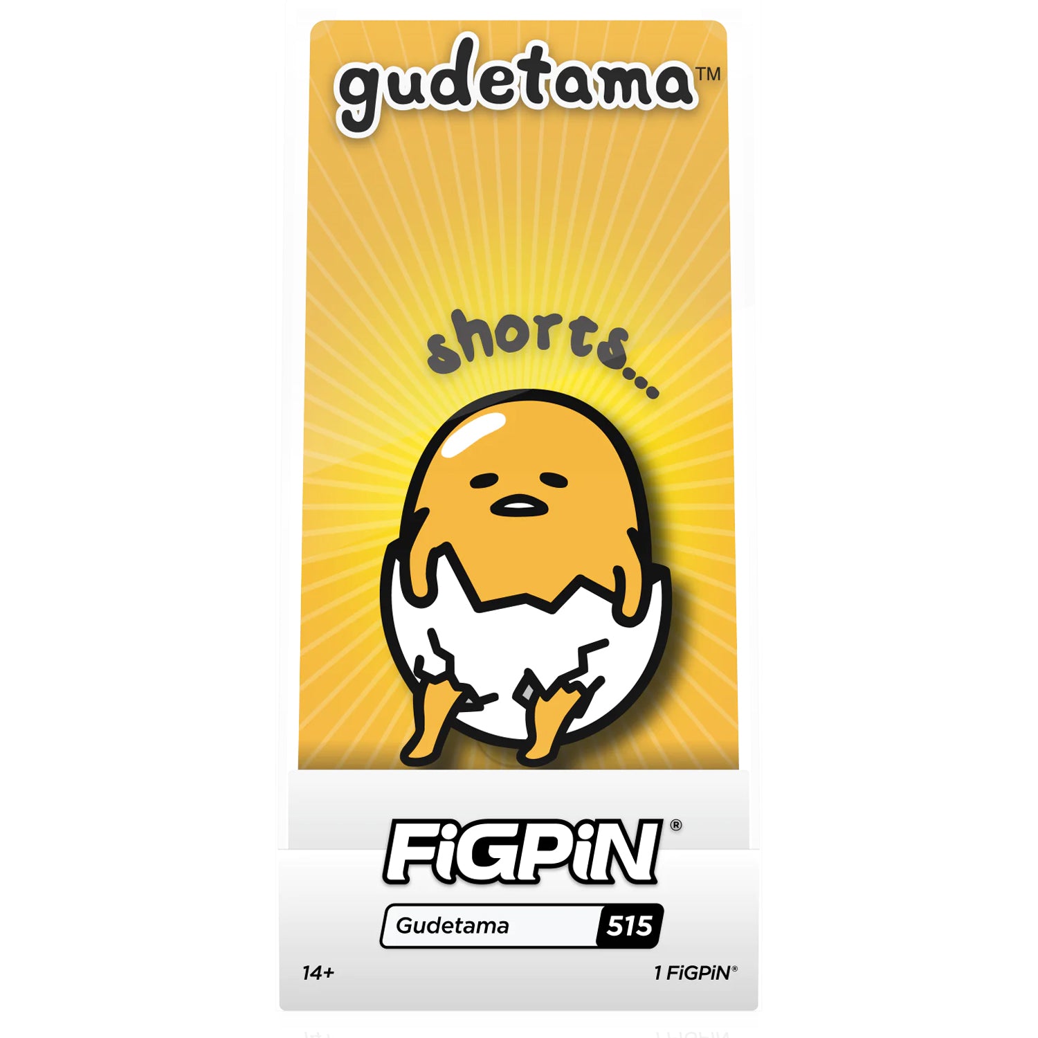 Sanrio Gudetama Limited Edition 3" Collectible Pin #515