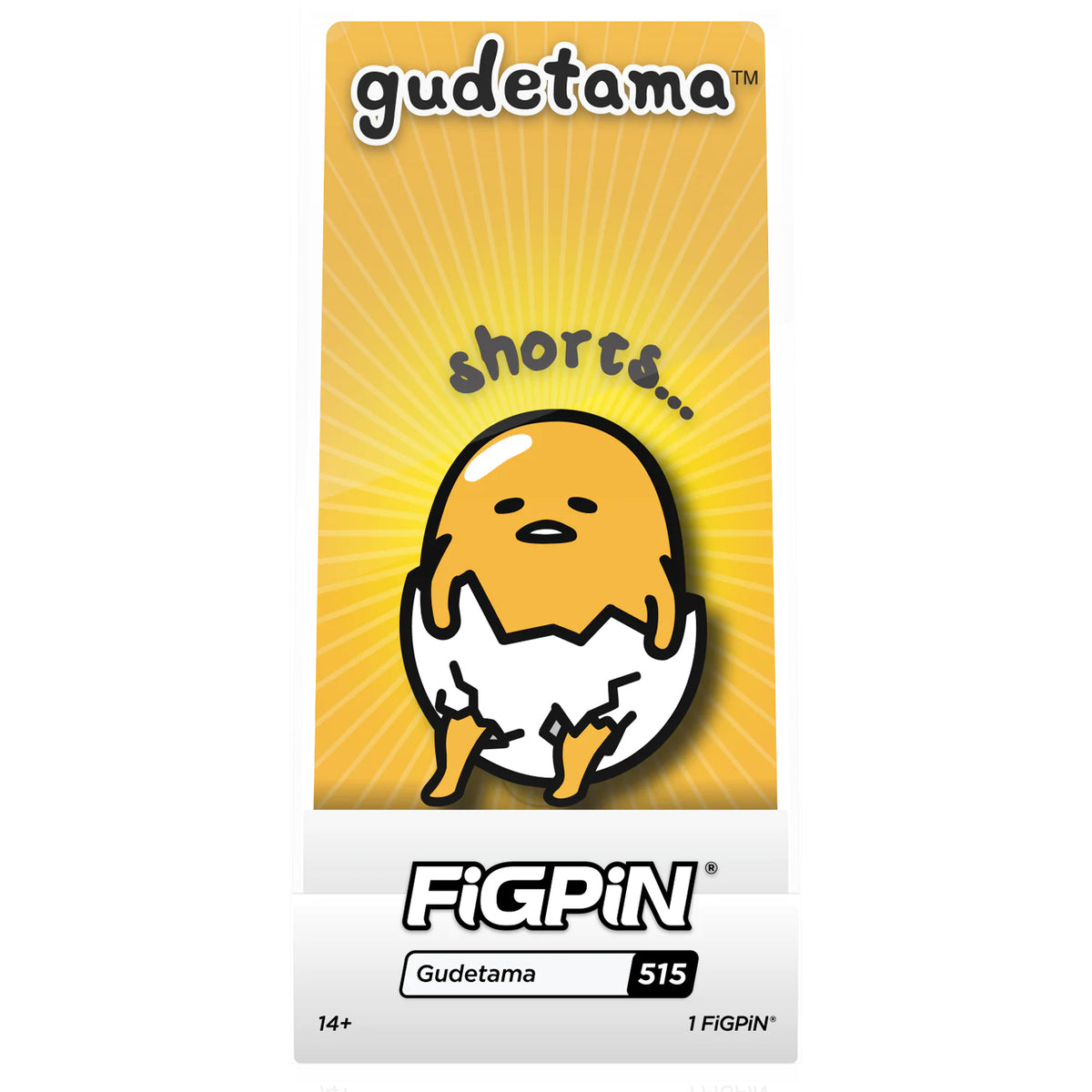 Sanrio Gudetama Limited Edition 3&quot; Collectible Pin #515
