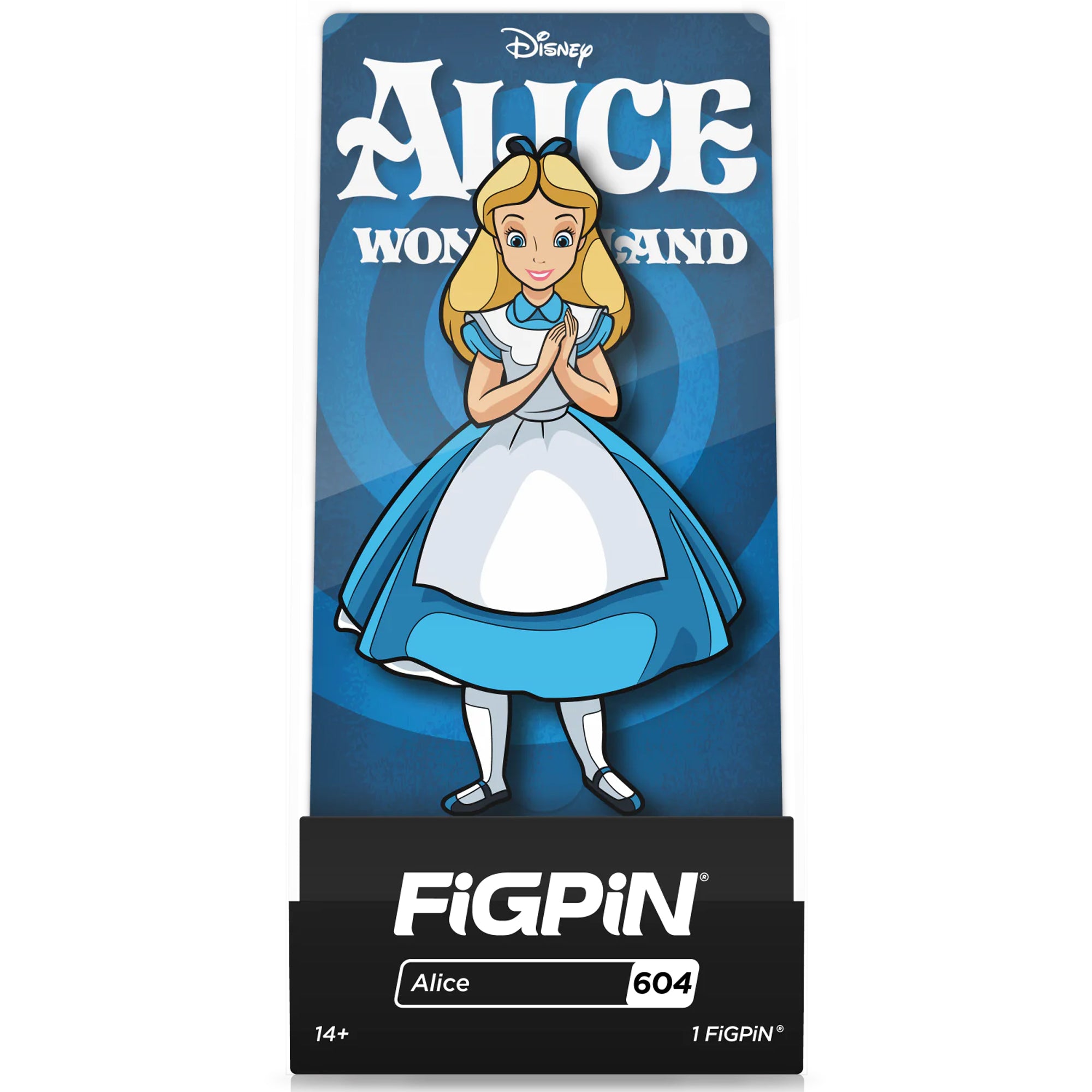 Disney Alice in Wonderland Alice 3" Collectible Pin #604