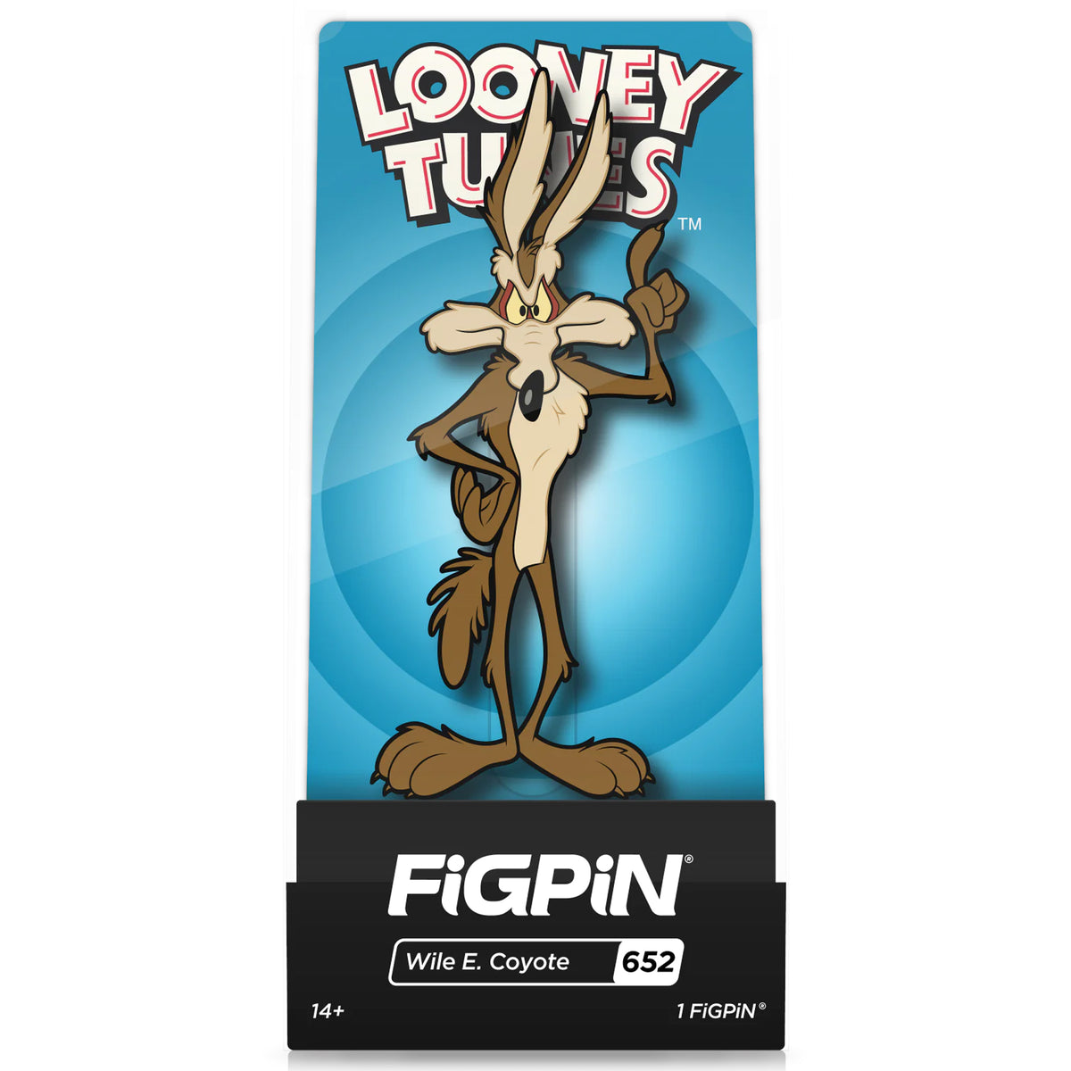 Looney Tunes Wile Coyote Limited Edition 2000 3&quot; Collectible Pin #650