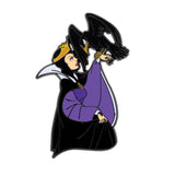 Disney Villains Snow White and the Seven Dwarfs Evil Queen with Raven Collectible Trading Pin