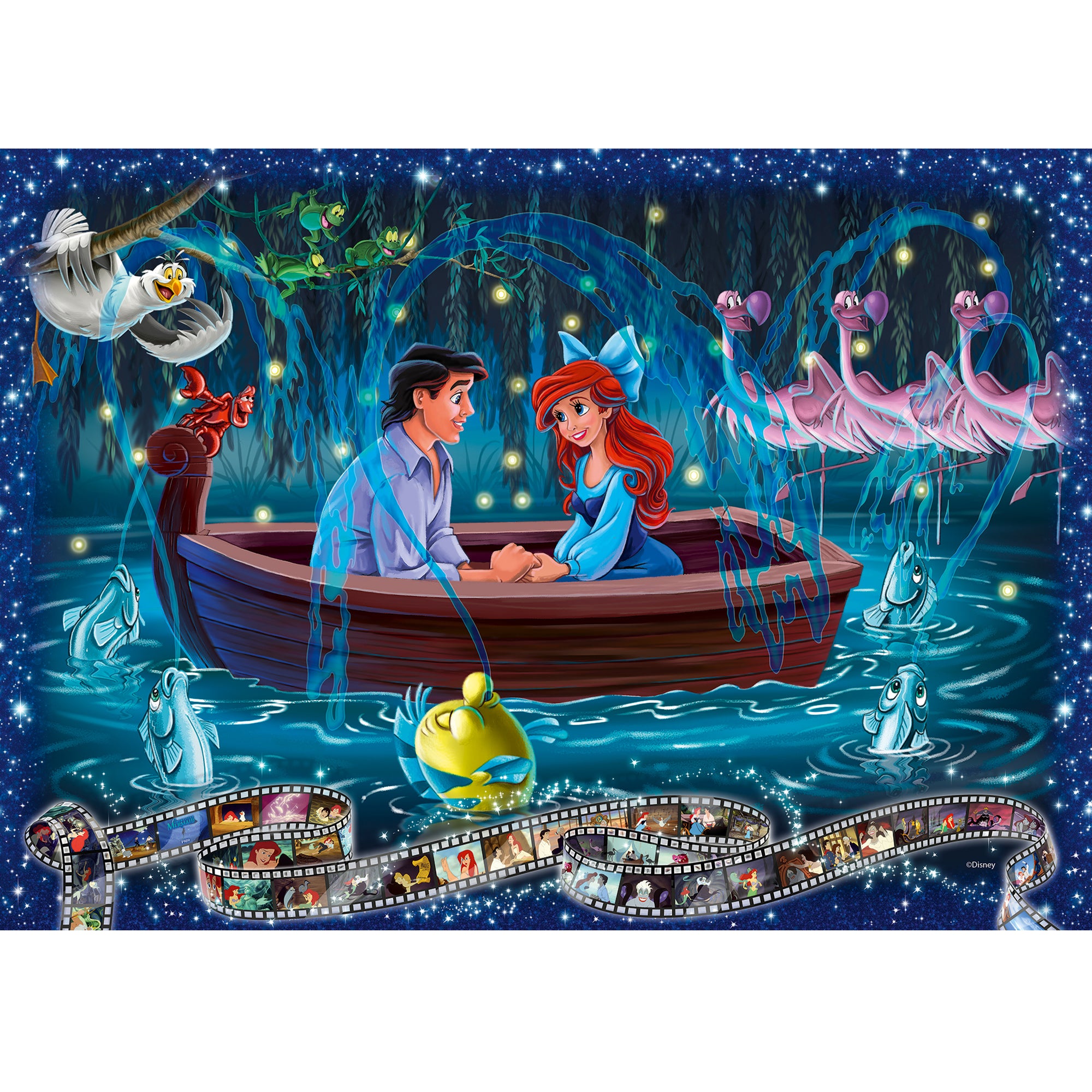 Disney Coffee Cup - The Little Mermaid Ariel and Eric Lagoon