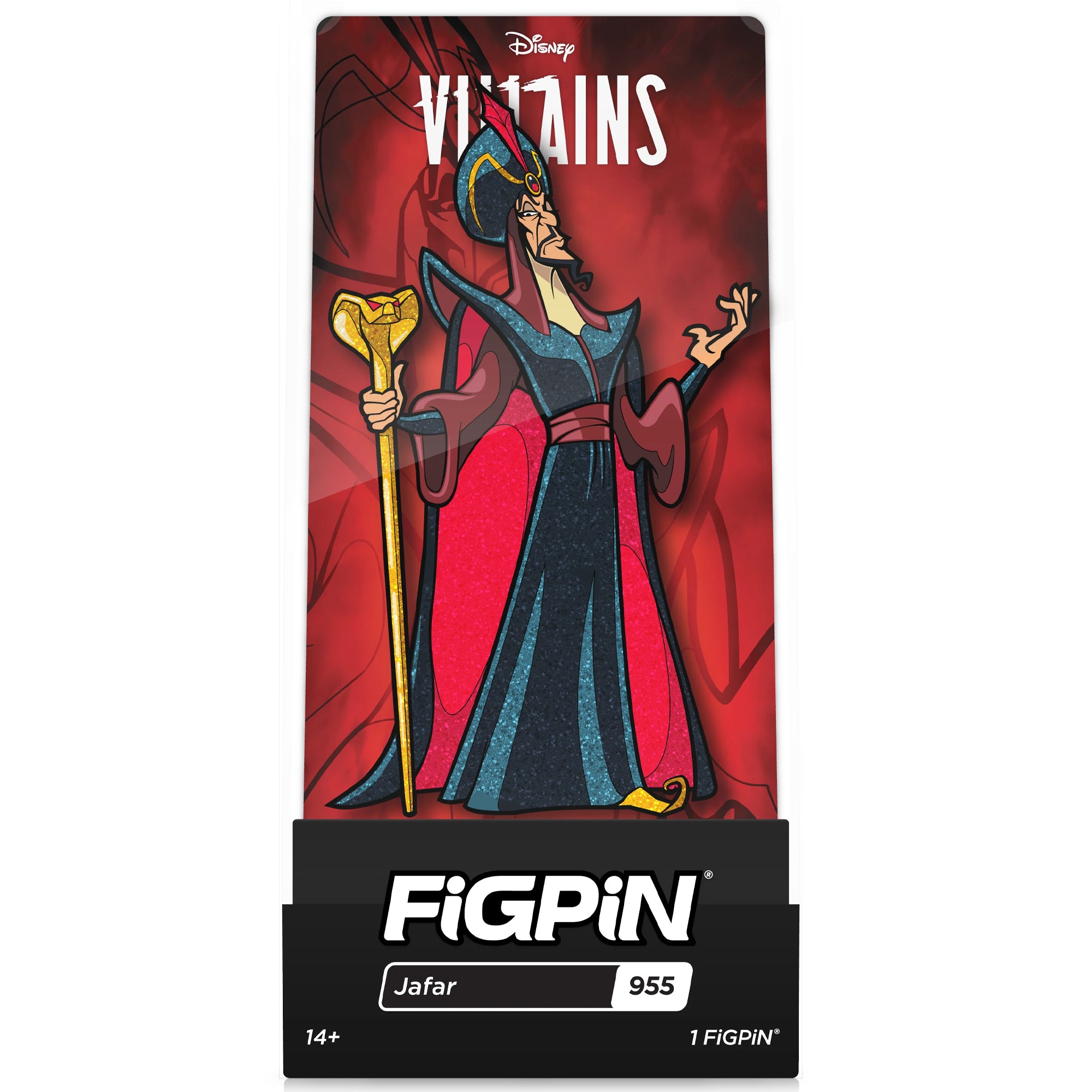 Disney Villains Jafar Limited Edition 3" Collectible Pin #955