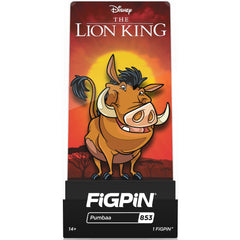 Disney The Lion King Pumbaa 3" Collectible Pin #853