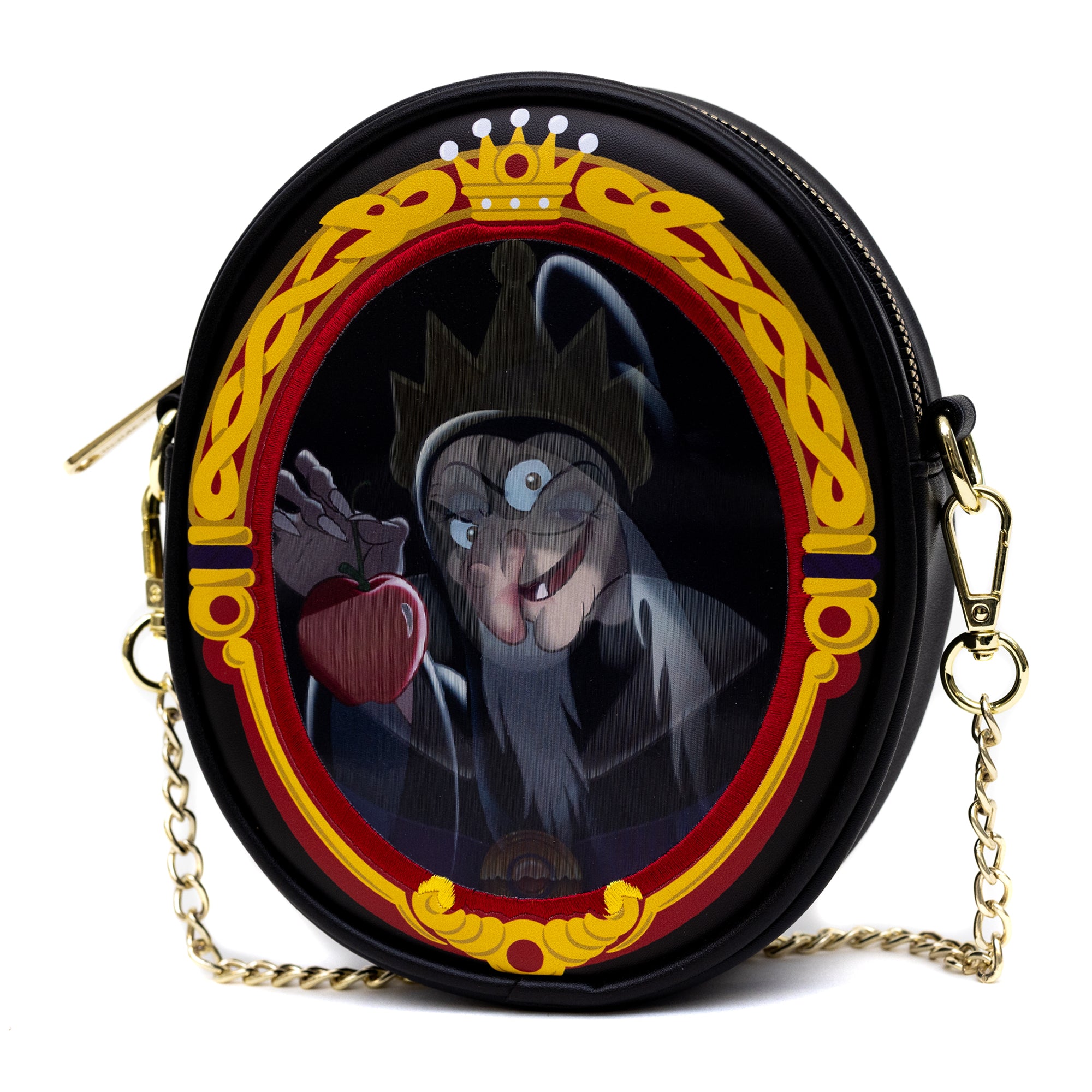 Disney Villains Evil Queen Magic Mirror Lenticular Crossbody Bag