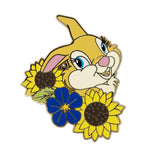 Disney Bambi Miss Bunny Sunflowers Collectible Trading Pin