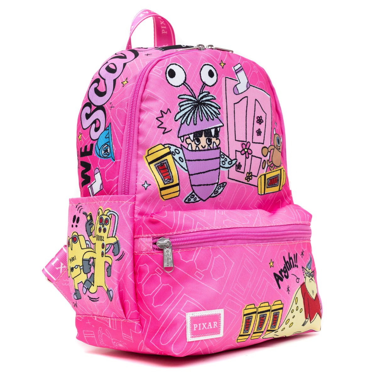 Disney Pixar Monsters Inc Boo Park Day Nylon Mini Backpack