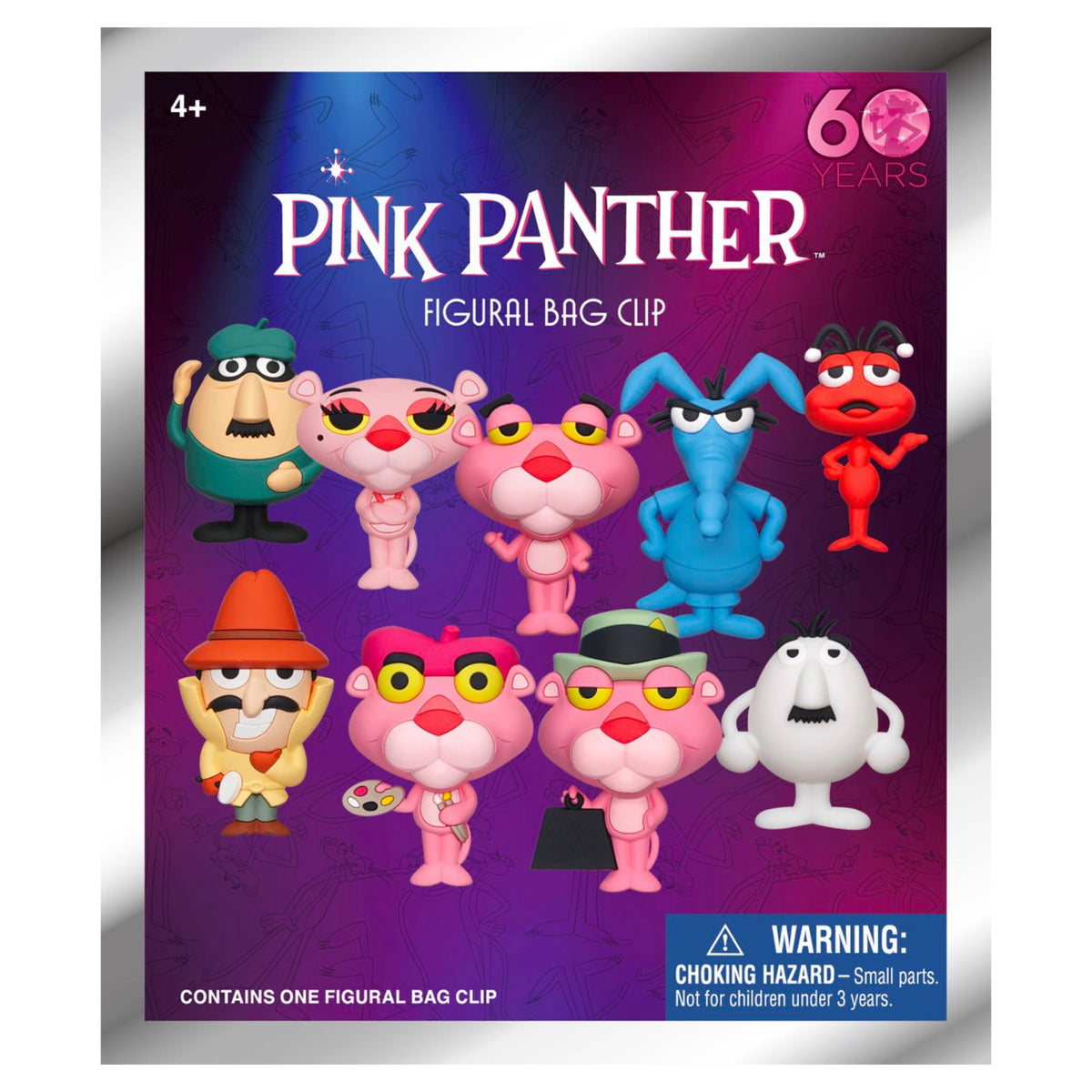 Pink Panther Mystery 3D Bag Clip