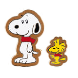 Peanuts Holidays Gingerbread Snoopy and Woodstock Pin Set Collectible Trading Pin