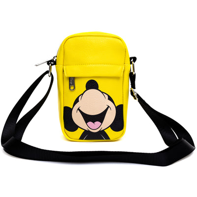 Disney Mickey Mouse Smiling Crossbody Bag