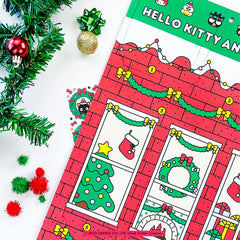 Hello Kitty and Friends Christmas Sticker Advent Calendar