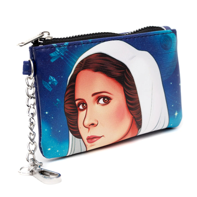 Star Wars Princess Leia ID Card Holder Wallet Keychain