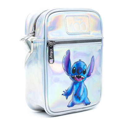 Disney 100 Stitch Holographic Crossbody Bag