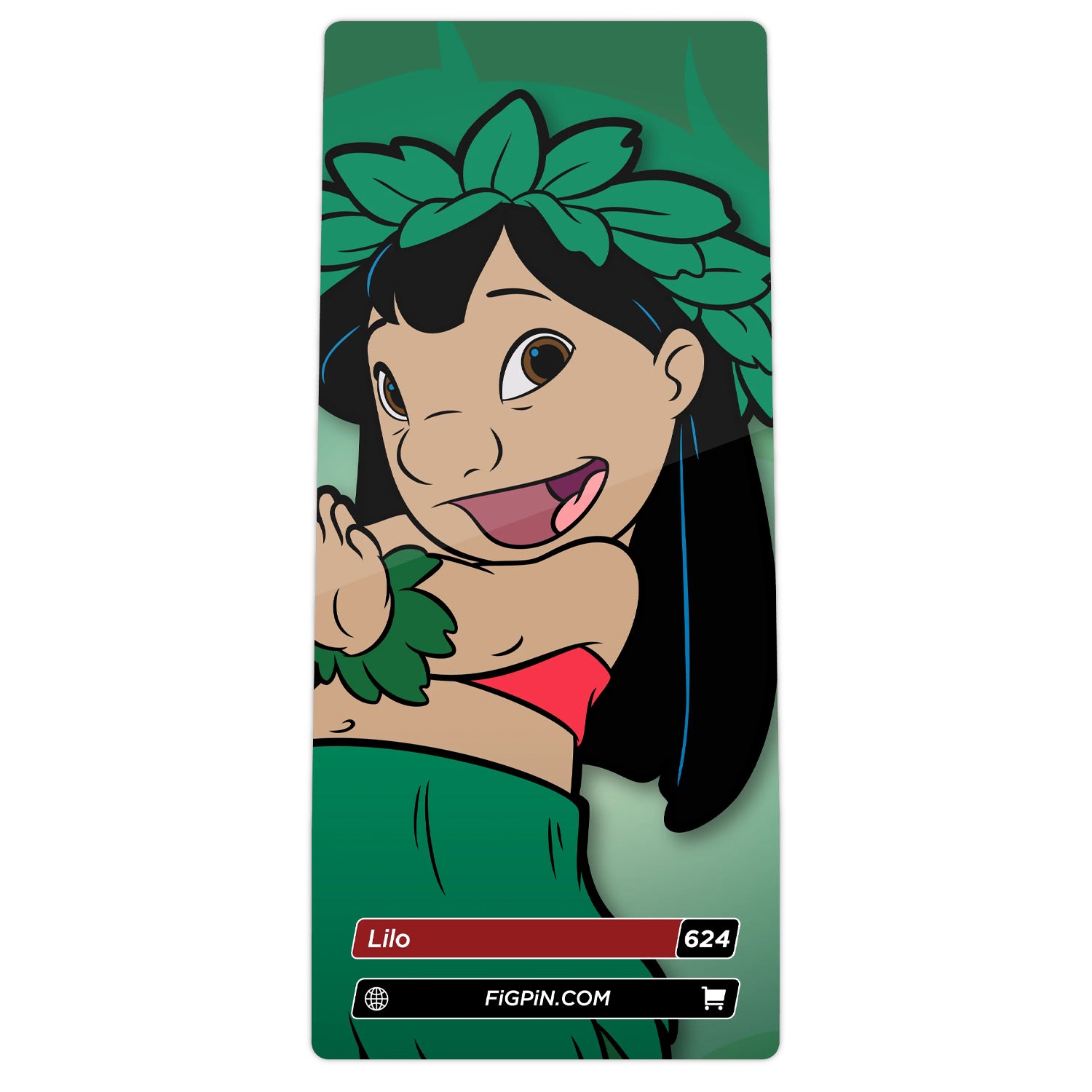 Disney Lilo and Stitch Hula Lilo 3" Collectible Pin #624