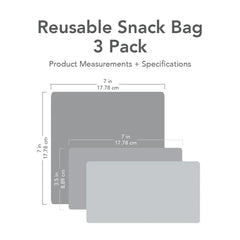 Sanrio Reusable Multi-use Bag, 3-Pack: Hello Kitty®