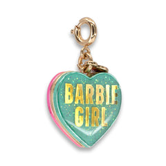 CHARM IT! - Gold Barbie Girl Heart Charm