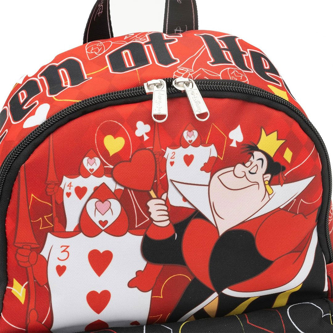Disney Alice in Wonderland Queen of Hearts Park Day Nylon Mini Backpack