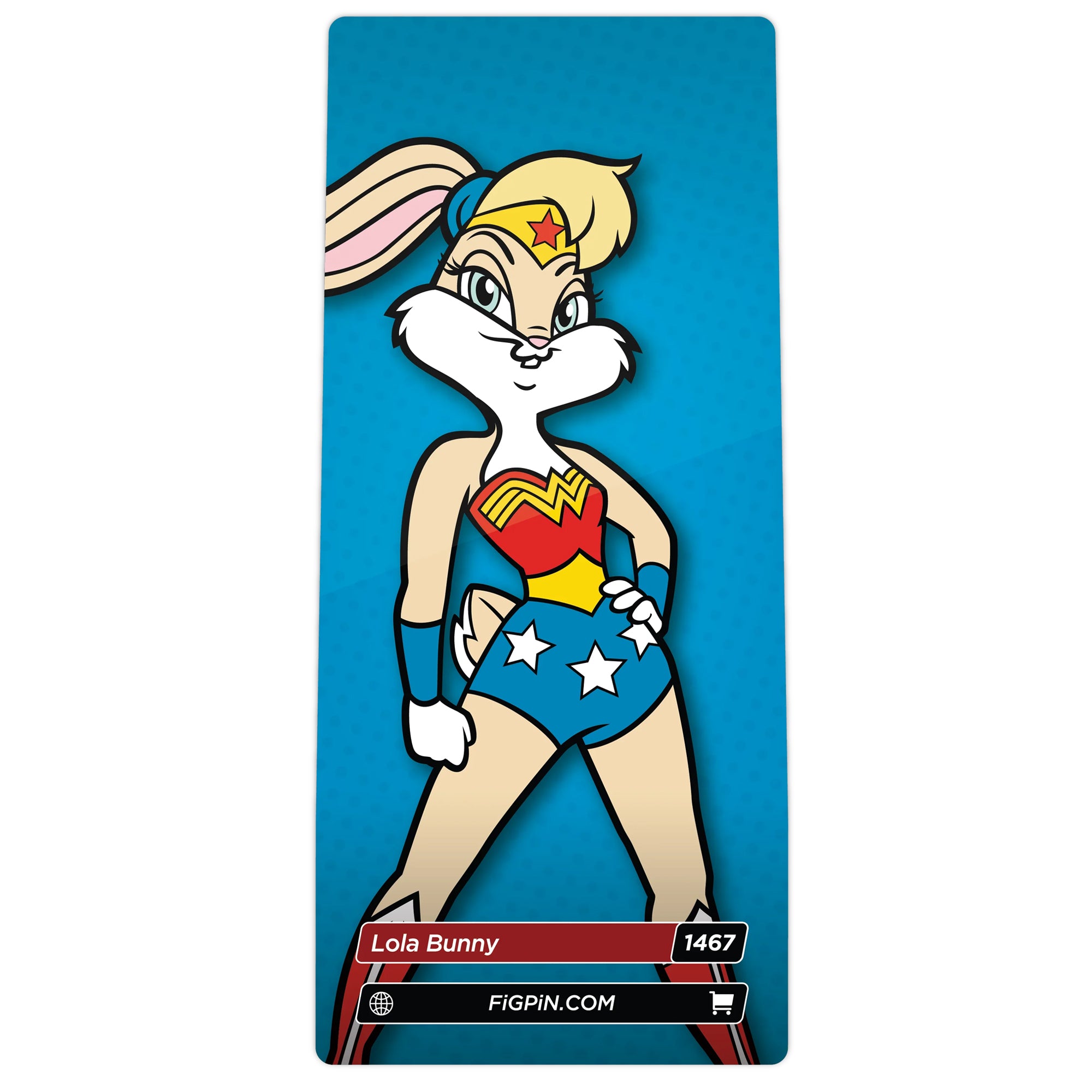 Warner Brothers 100th Anniversary Lola Bunny 3" Collectible Pin #1467