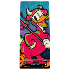 Disney Devil Donald Limited Edition 3" Collectible Pin #1528