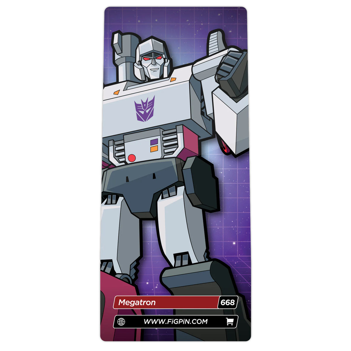 Transformers Megatron 3&quot; Collectible Pin #668