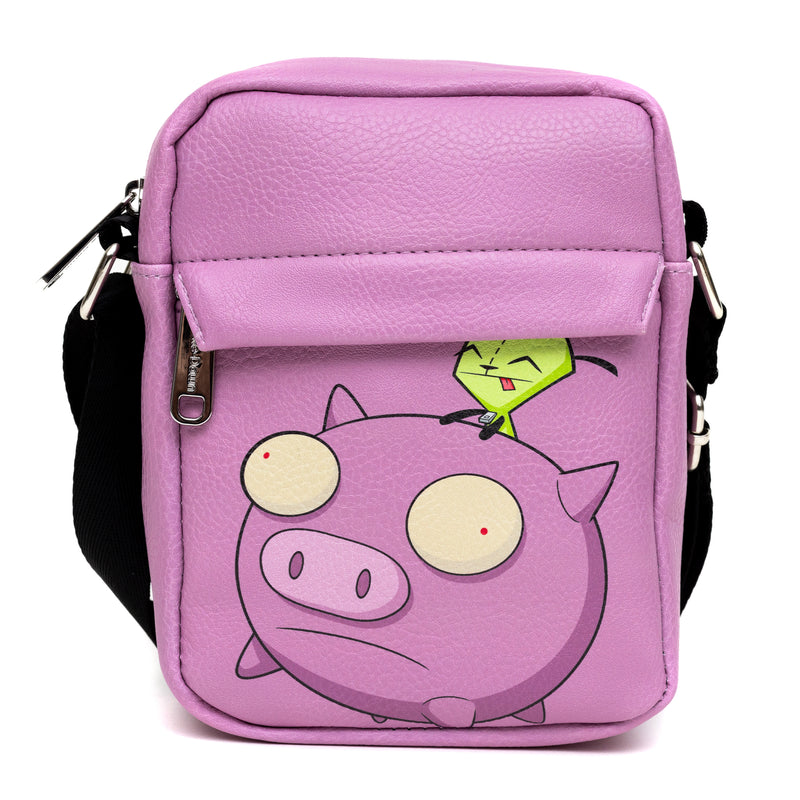 Nickelodeon Invader Zim Gir Riding Piggy Crossbody Bag -
